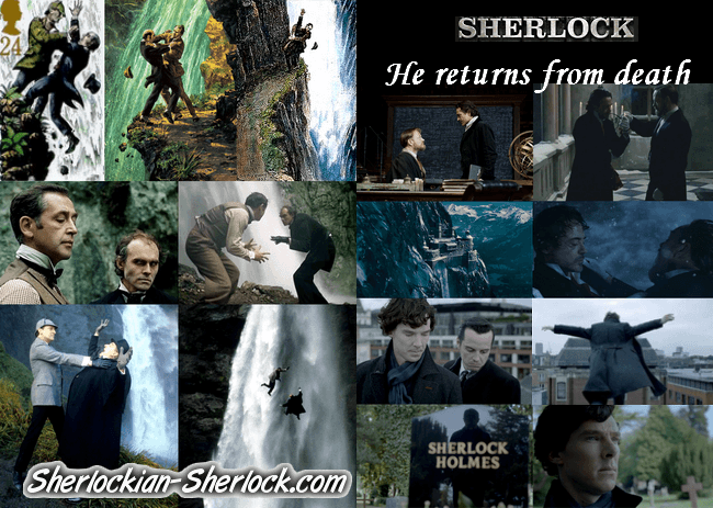 Sherlock returns from death