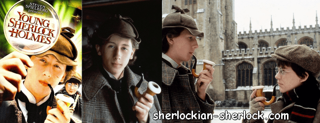 Young Sherlock Holmes pipe