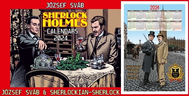 downloadable Sherlock Holmes Calendar 2024