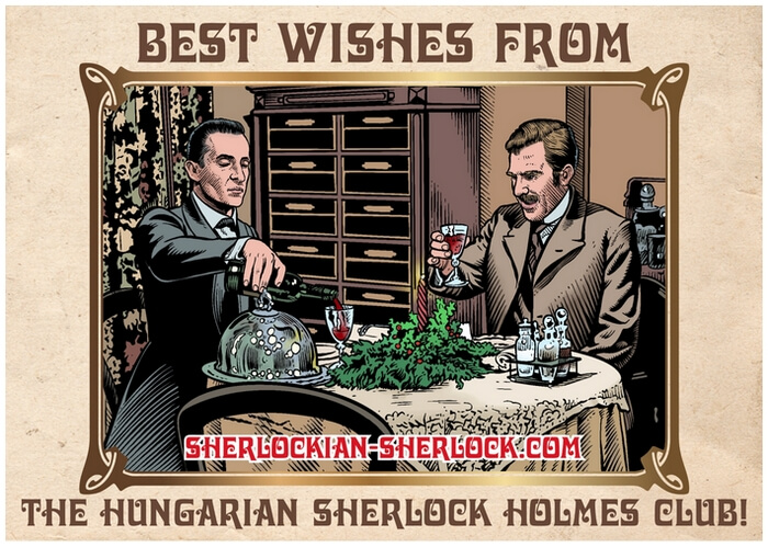 downloadable Sherlock Holmes Greeting Card