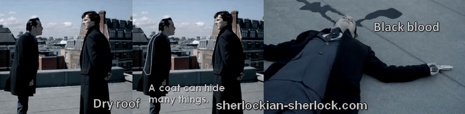 BBC Sherlock Moriarty fake death