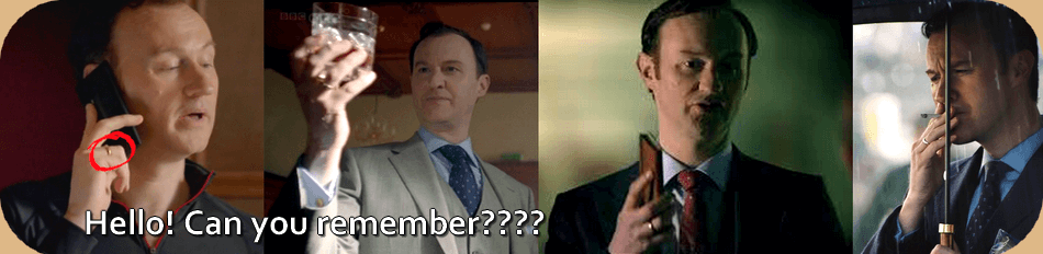 BBC Sherlock Mycroft Holmes ring