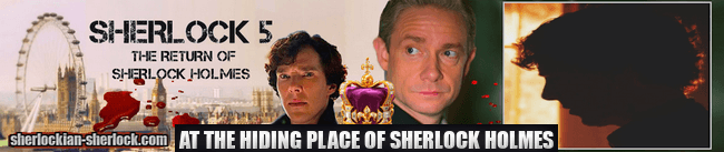 BBC Sherlock V hiding place