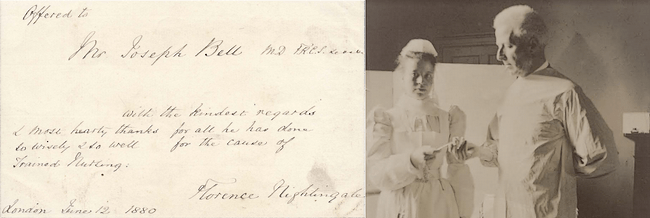 Florence Nightingale and Dr. Joseph Bell