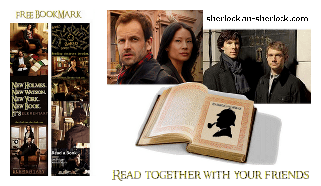 Sherlock Holmes bookmarks
