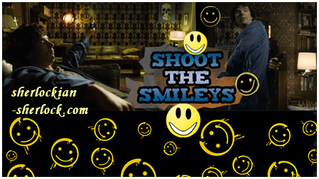 BBC Sherlock Shoot the Smileys Game BBC Sherlock Shoot the Smileys Game