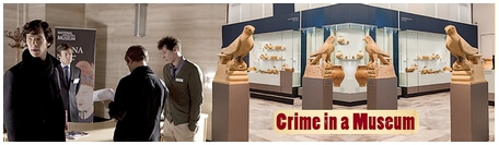 BBC Sherlock Crime in a Museum