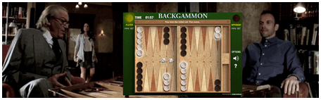 CBS Elementary Backgammon Game CBS Elementary Backgammon Game