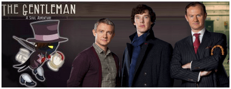 BBC Sherlock Mycroft Holmes umbrella gentleman game BBC Sherlock Mycroft Holmes umbrella gentleman game