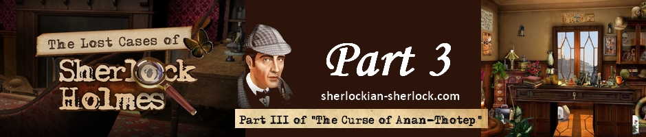 The lost cases of Sherlock Holmes