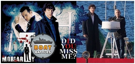 BBC Sherlock Moriarty Boat Battles