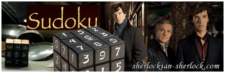 BBC Sherlock Sudoku Game