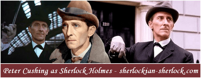 Peter Cushing Sherlock Holmes