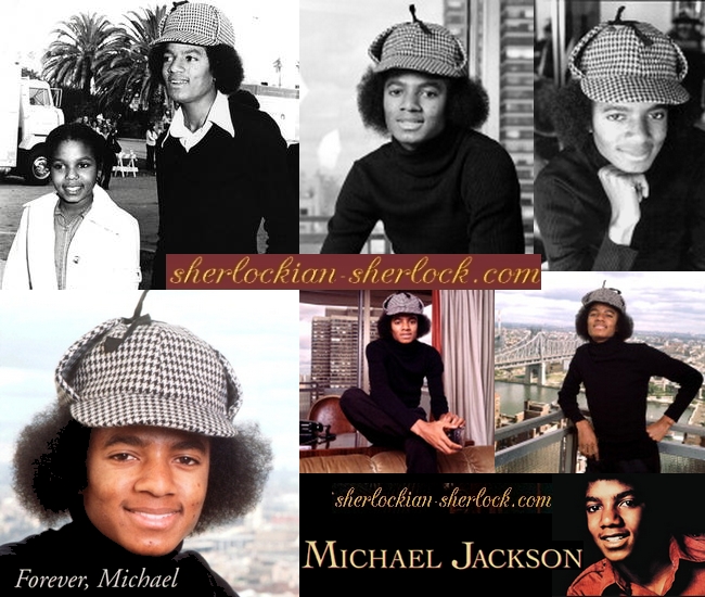 Michael Jackson in deerstalker