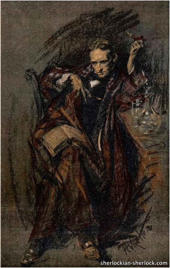 Arthur Keller Sherlock Holmes illustration