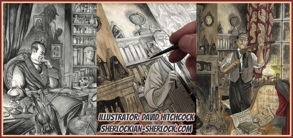 David Hitchcock Sherlock Holmes artwork