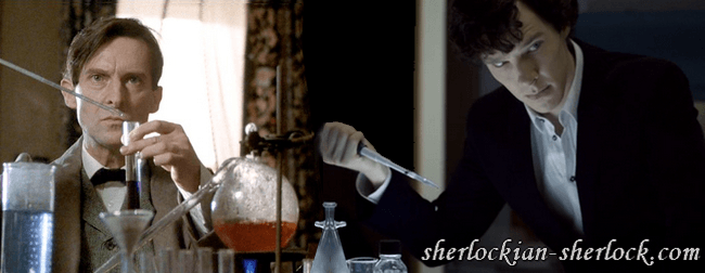 Sherlock Holmes chemistry, laboratory