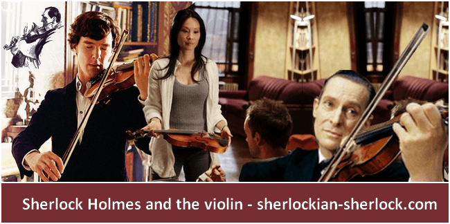 Sherlock Holmes violin