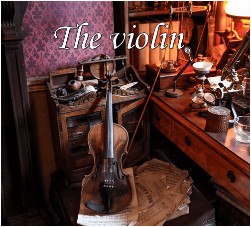 Sherlock Holmes violin