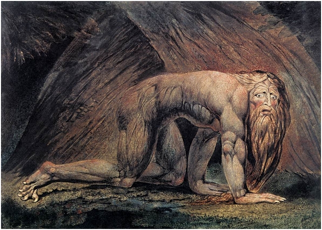 William Blake: Nebuchadnezzar